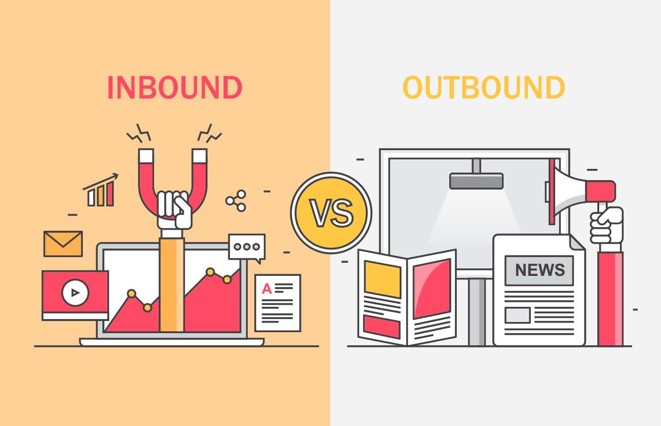 Outbound vs. Inbound marketing 